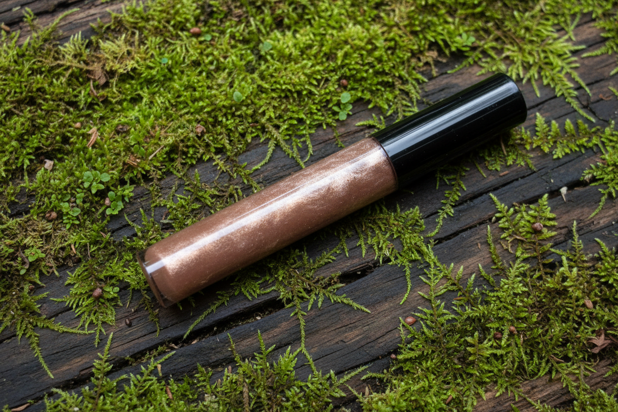 Lip Gloss, Olive Oil,  Sunflower Oil, Shimmer Gloss, Tinted, Mica