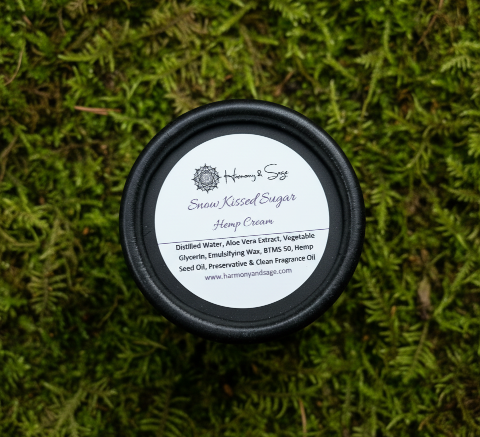Snowkissed Sugar Whipped Hemp Cream, Moisturizer, Lotion