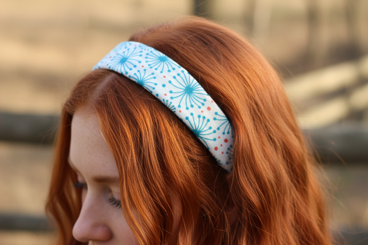 Fabric Lined Headband, Hair Accessories, Fabric 1", 2", 1/2" Headband