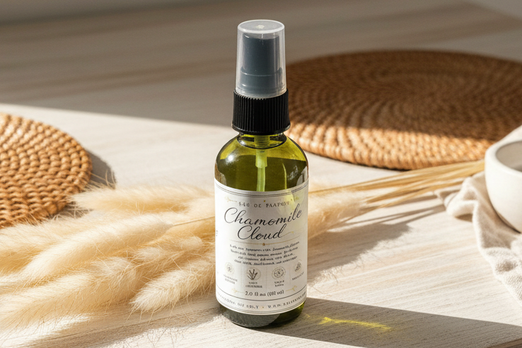Eau De Parfum, Spray Perfume 2 oz,  Fine Mist Glass Atomizer, Clean Fragrance, Highly Scented