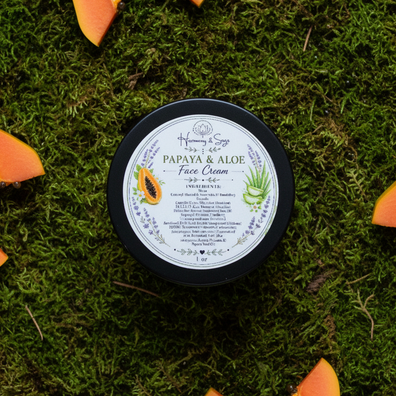 Papaya & Aloe Face Cream, Sensitive Skin, Limited Edition