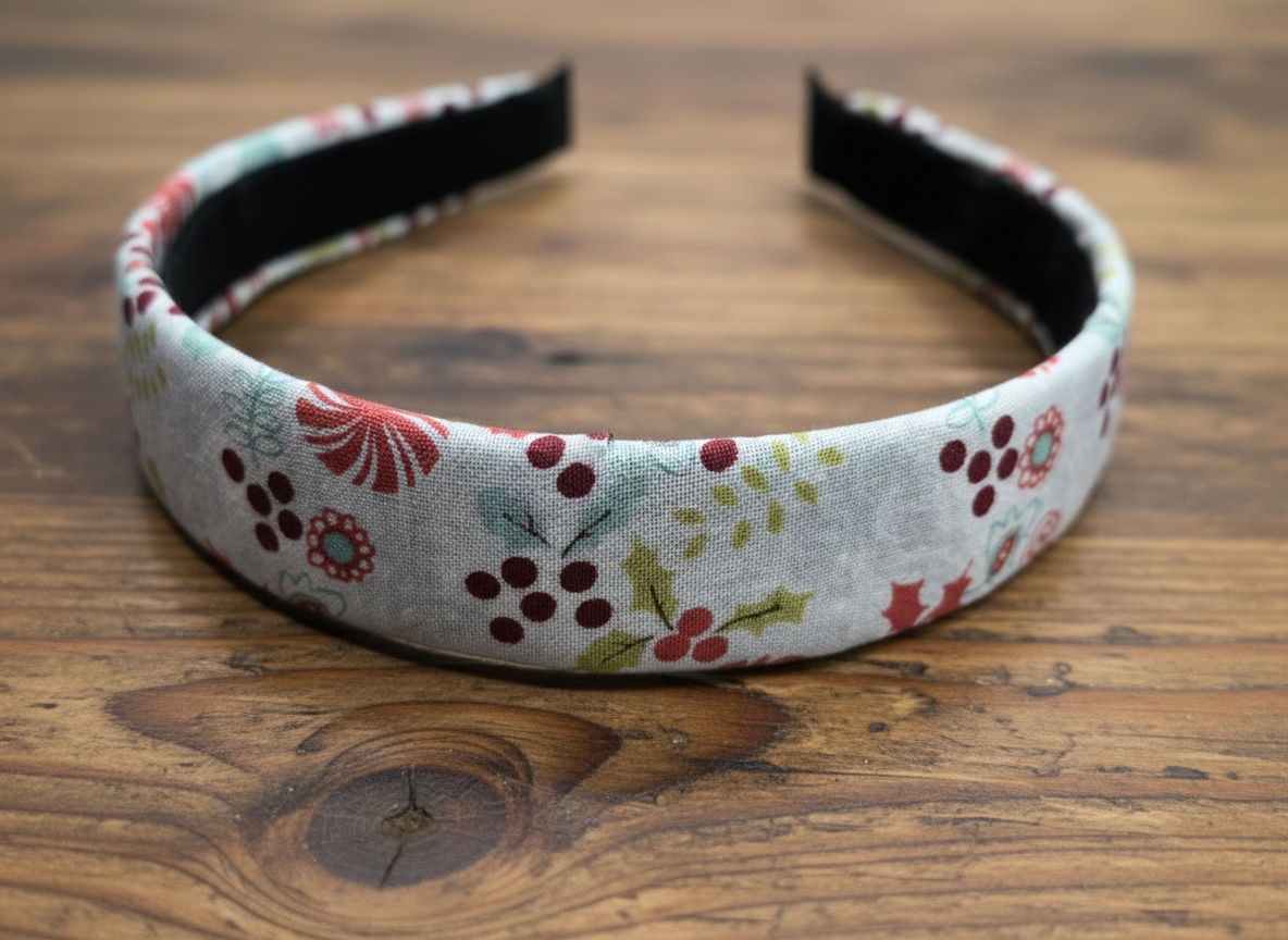 Fabric Lined Headband, Hair Accessories, Fabric 1", 2", 1/2" Headband
