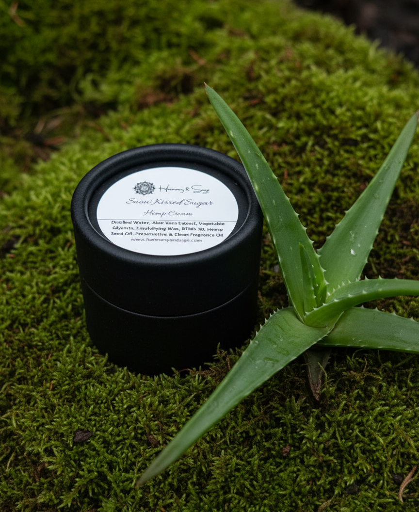 Snowkissed Sugar Whipped Hemp Cream, Moisturizer, Lotion