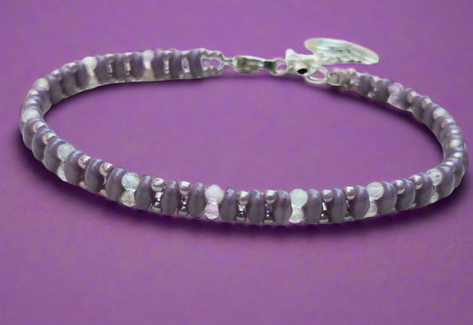 Flourite Beaded Bracelet