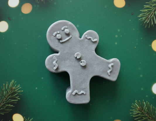 Gingerbread Avocado Soap, Holiday Soap, Gingerbread Man Soap, Limited Edition