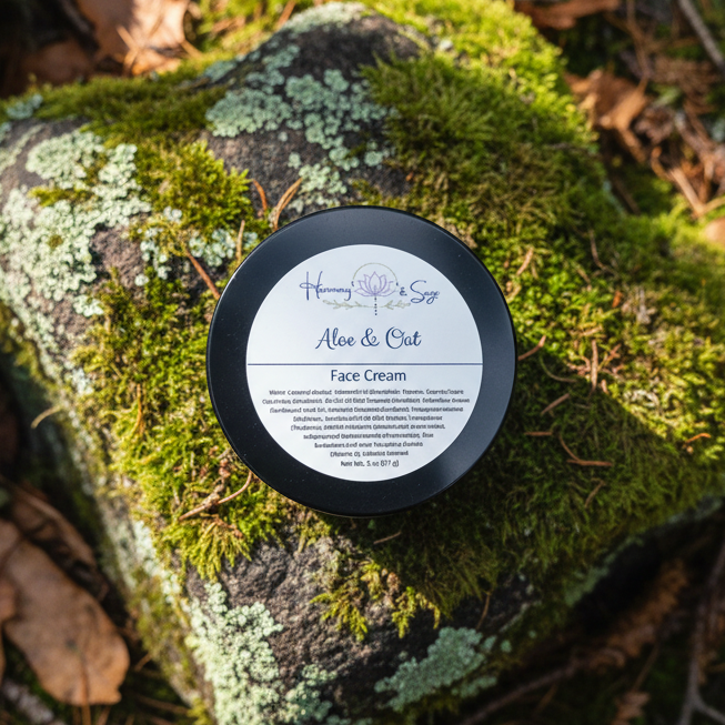 Aloe & Oat Face Cream, Sensitive Skin, Limited Edition