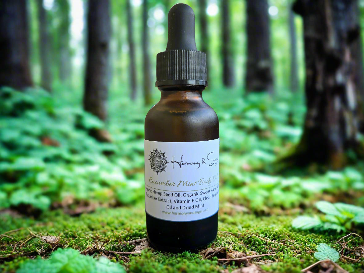 cucumber body oil