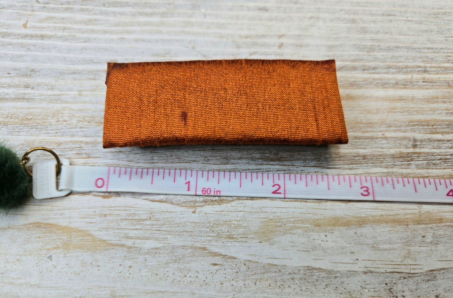 Dupioni Silk Hair Clip, 2.5 Inch, Rectangle