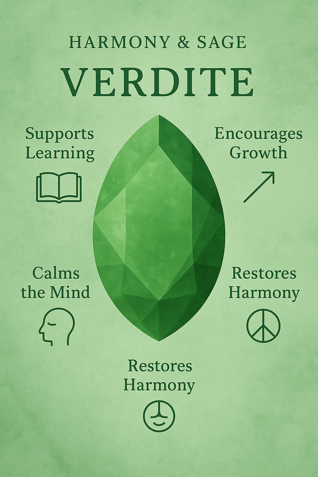 Verdite Gemstone Healing Necklace
