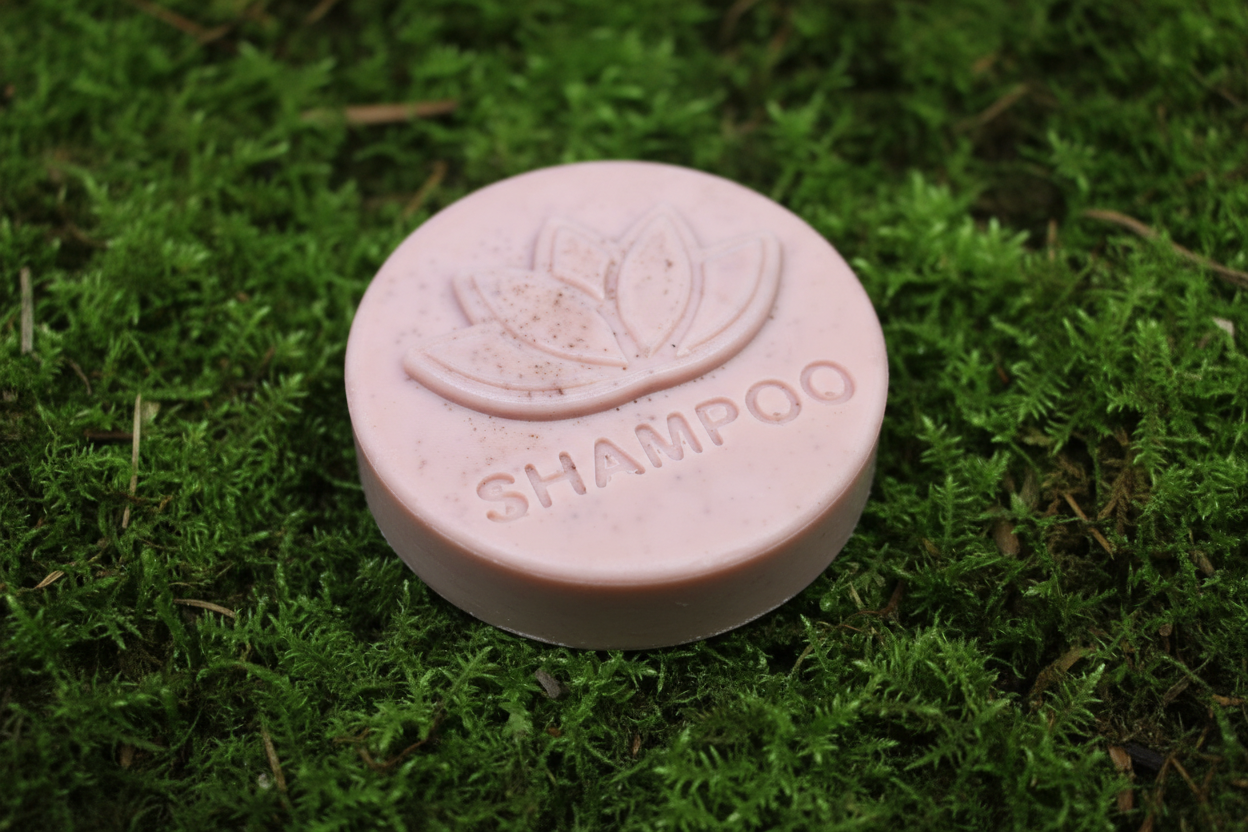 Shikakai & White Tea Shampoo Bar for All Hair Types 3 oz (Sweet Bergamot & Tea Blossom), Scalp Care, Plastic Free, Eco-friendly, Rose Clay, White Tea - Harmonyandsage