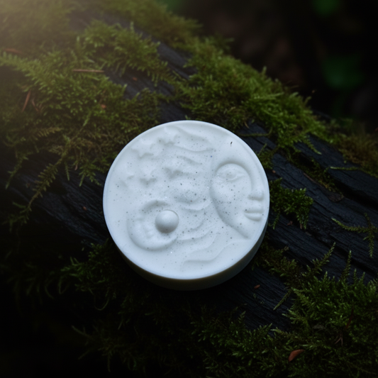 Silver Sage & Kombu Avocado Soap, Bar Soap, Moisturizing Soap, Moon & Sun Soap
